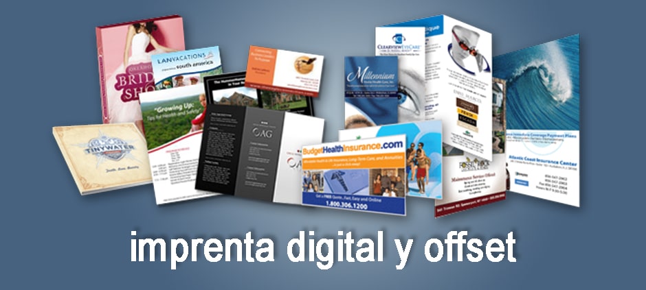 imprenta digital y offset